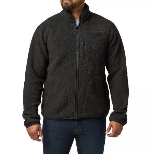 Куртка флісова 5.11 Tactical® "HQ Tech Fleece Jacket" Чорна