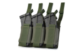 Еластичний потрійний підсумок для магазинів Gig Military Elastic Triple. Cordura 1000. Ranger Green