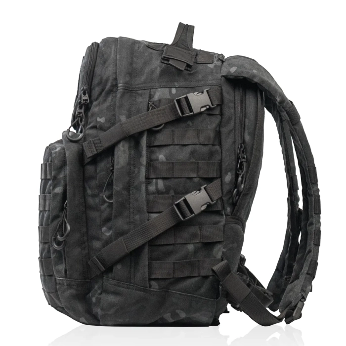 Рюкзак тактичний 40л Bravo Tactical Series. Чорний мультикам