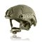 Шолом FAST 2.0 NIJ IIIA Olive з підвіскою TEAM WENDY (Каска тактична)