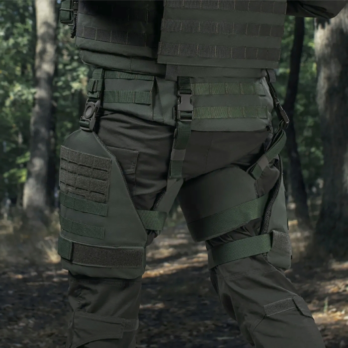 Протиуламковий внутрішній захист стегон 1 клас. Колір Ranger Green