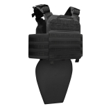 Бронекостюм warrior pack MPS М8 PRO + балістичні пакети захист боків, паху 1 класс ДСТУ. Чорний