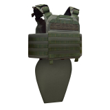 Бронекостюм warrior pack MPS М8 PRO + балістичні пакети захист боків, паху 1 класс ДСТУ. Ranger Green