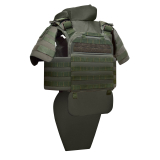 Бронекостюм scout pack MPS М8 PRO + балістичні пакети захист боків, паху, шиї, плечей 1 класс ДСТУ. Ranger Green