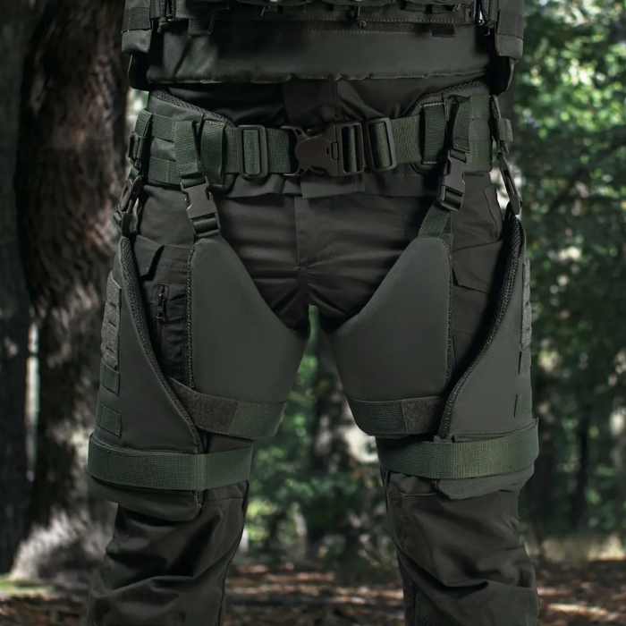 Протиуламковий внутрішній захист стегон 2 клас. Колір Ranger Green