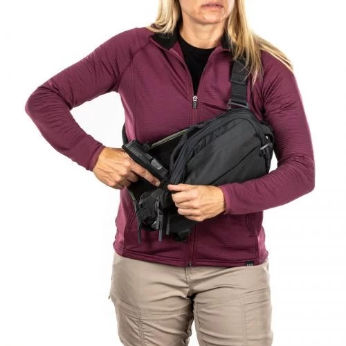 Сумка-рюкзак однолямочная "5.11 Tactical® LVC8 Sling Pack 8L" Iron Grey