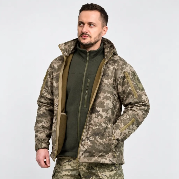 Куртка (Softshell) Shield Storm. Пиксель