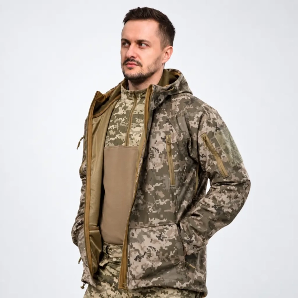Куртка softshell GIG Flex Guard Пиксель (mm14)