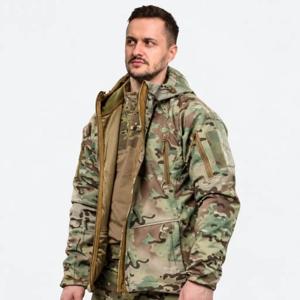Куртка softshell Flex Guard. Мультикам