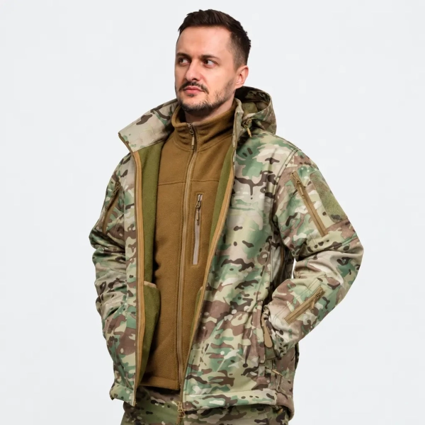 Куртка (Softshell) Shield Storm. Мультикам