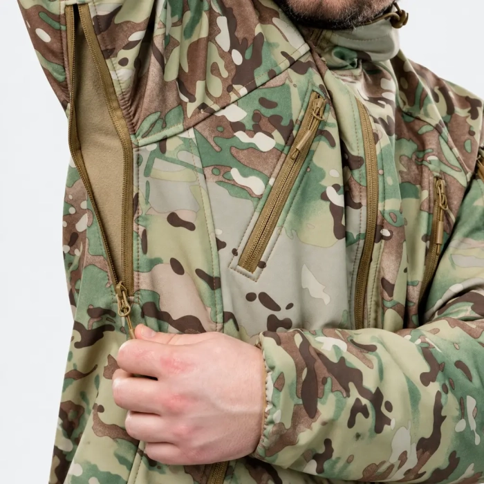 Куртка softshell Flex Guard. Мультикам