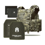 Бронежилет 6–го класу Striker pack MPS М8 PRO  + Бронеплити + балістичні пакети захист боків 1 класс ДСТУ. Мультикам