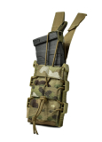 Одинарний відкритий пластиковий підсумок для магазинів Gig Military Rapid. Cordura 1000. Мультикам
