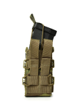 Одинарний відкритий пластиковий підсумок для магазинів Gig Military Rapid. Cordura 1000. Мультикам
