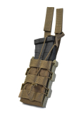 Одинарний відкритий пластиковий підсумок для магазинів Gig Military Rapid. Cordura 1000. Койот