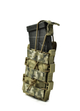 Одинарний відкритий пластиковий підсумок для магазинів Gig Military Rapid. Cordura 1000. Піксель (mm14)