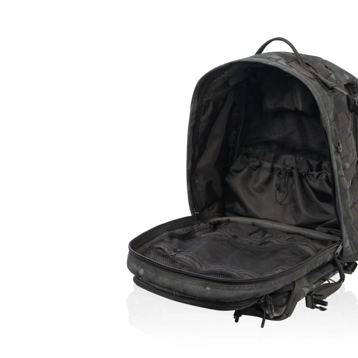 Рюкзак тактичний 40л Bravo Tactical Series. Чорний мультикам