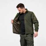 Флисовая кофта на молнии M1014 Tactical Series. Ranger Green