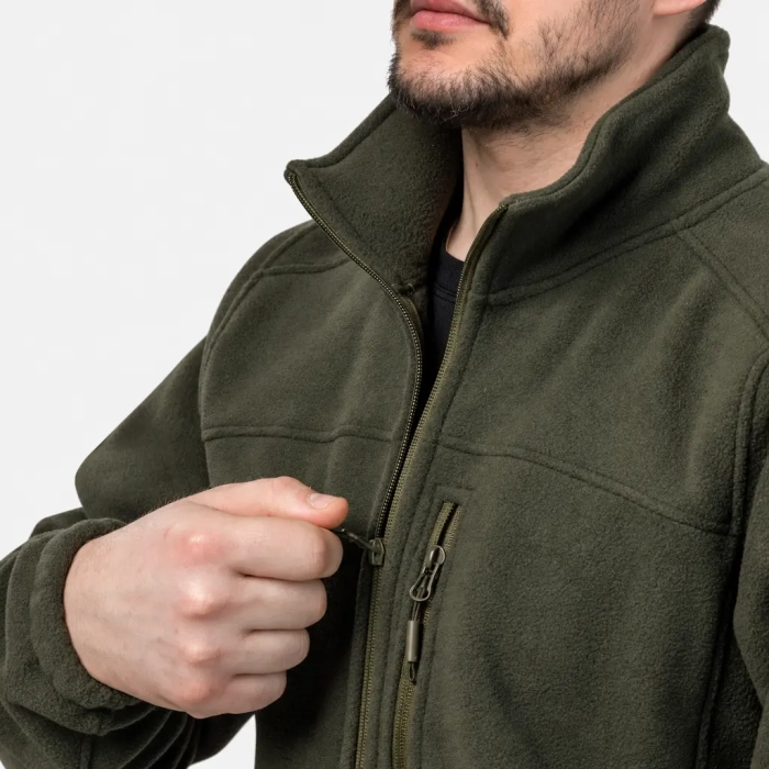 Флисовая кофта на молнии M1014 Tactical Series. Ranger Green