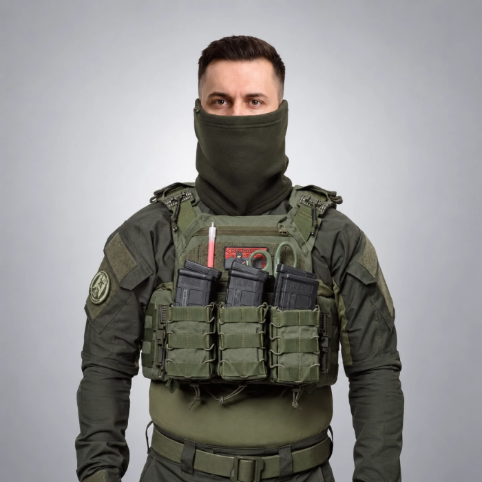 Баф GIG Winter Defense. Темно-Зеленый