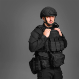 Плитоноска Gig Military MPS М8 PRO. Cordura 1000. Чорний