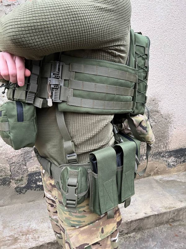 Закритий підсумок для 1-2 магазинів GigMilitary Elite Ranger Green