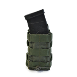 Подвійний відкритий підсумок для магазинів Stealth D. Cordura 1000. Ranger Green