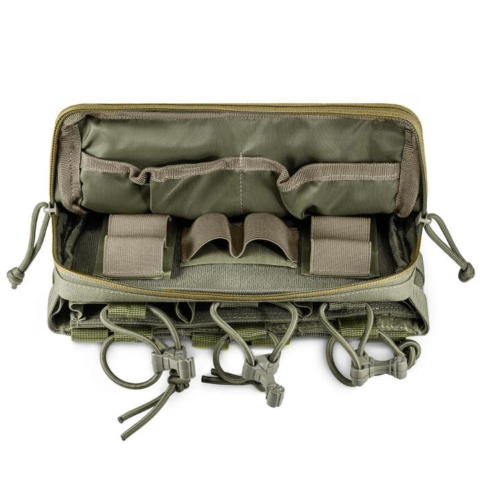 Адмін-підсумок під 3 магазини AK/AR Tactical Series. Cordura 1000. Колір Ranger Green