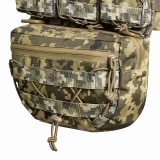 Бронежилет з підсумками 6–го класу MPS warrior pack + Бронеплити + балістичні пакети захист боків та паху 1 клас ДСТУ. Колір Піксель