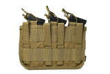 Потрійний підсумок для магазинів Combat Triple. Cordura 1000. Койот