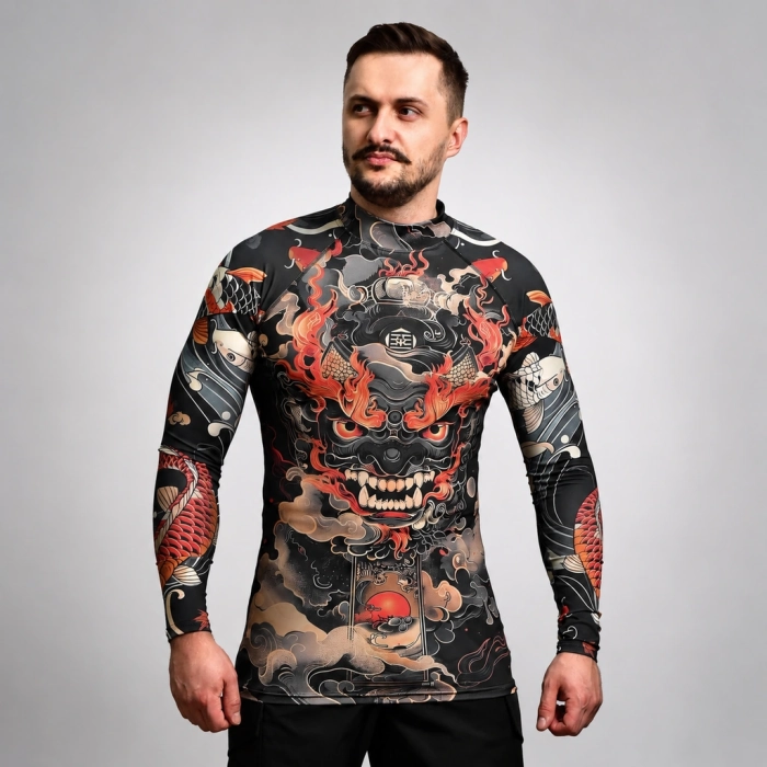 Мужской Рашгард GIG. Irezumi