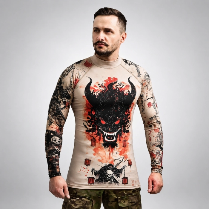 Мужской Рашгард GIG. Demon