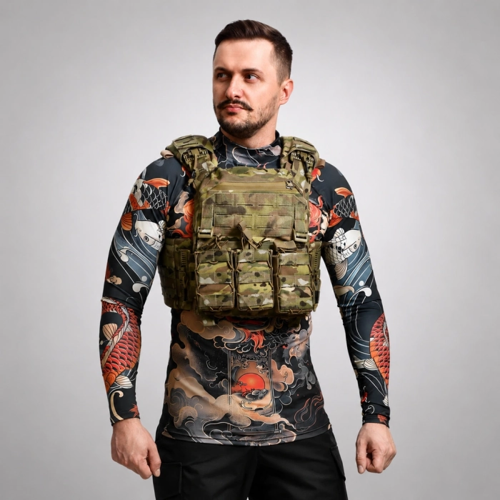 Мужской Рашгард GIG. Irezumi