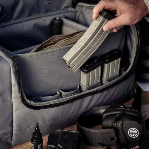 Сумка транспортная "SIG Sauer x 5.11 Tactical Range Ready Trainer Bag 50L" Medium Grey