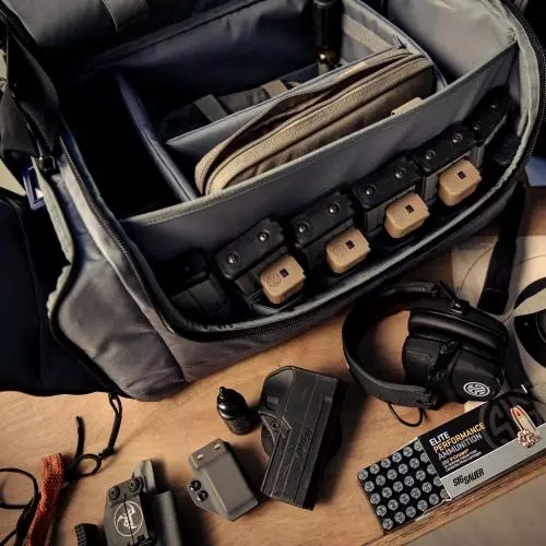 Сумка транспортная "SIG Sauer x 5.11 Tactical Range Ready Trainer Bag 50L" Medium Grey