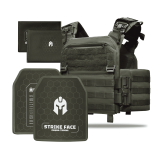 Бронежилет 6–го класу Striker pack MPS М8 PRO  + Бронеплити + балістичні пакети захист боків 1 класс ДСТУ. Ranger Green