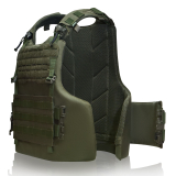 Бойовий бронежилет MTF DOOM + 6-го класу бронеплити + Балістичний захист 2 класу. Колір Ranger Green