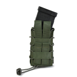 Одинарний відкритий тканевий підсумок для магазинів GigMilitary Stealth Ranger Green