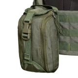 Бронежилет з підсумками 6–го класу MPS warrior pack + Бронеплити + балістичні пакети захист боків та паху 1 клас ДСТУ. Колір Ranger Green