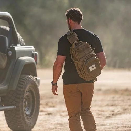 Сумка-рюкзак однолямочная "5.11 Tactical® RUSH® MOAB™ 10 Sling Pack 18L" Double Tap