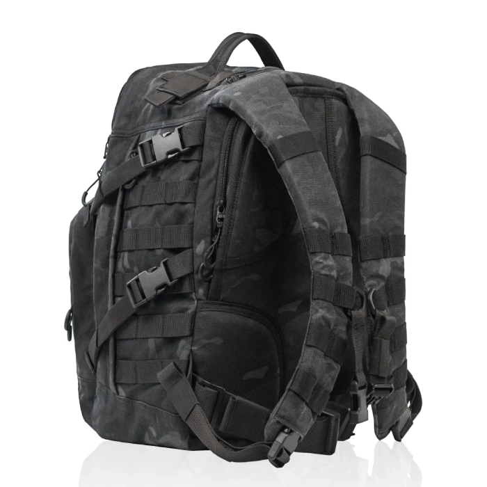 Рюкзак тактичний 40л Bravo Tactical Series. Чорний мультикам