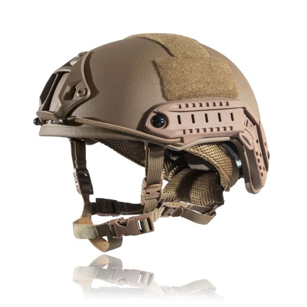 Шолом FAST 2.0 NIJ IIIA Coyot з підвіскою TEAM WENDY (Каска тактична)