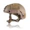 Шолом FAST 2.0 NIJ IIIA Coyot з підвіскою TEAM WENDY (Каска тактична)