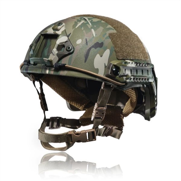 Шолом FAST 2.0 NIJ IIIA Multicam з підвіскою TEAM WENDY (Каска тактична)