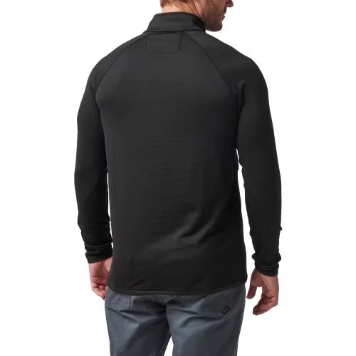 Куртка флісова 5.11 Tactical "Stratos Full Zip" Чорна