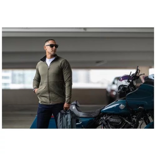 Куртка флісова 5.11 Tactical "Stratos Full Zip" Чорна