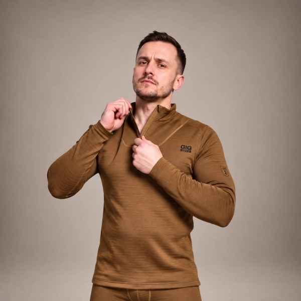 Термореглан GIG IceFox Level 2, з тканини Thermo line. Койот