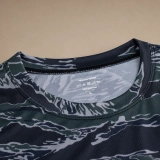 Футболка GIG Coolmax Tactical air Tee. Black Tiger Stripes Camo