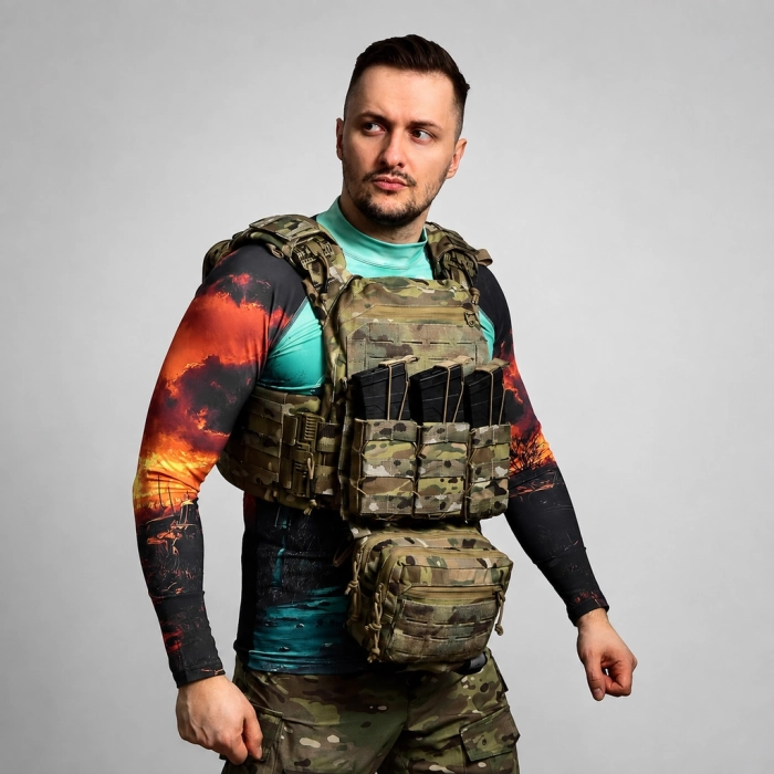 Мужской Рашгард GIG. Fallout