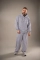 Худи UH60 утепленный. Серый